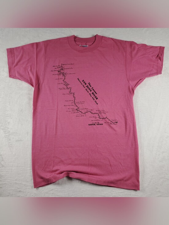 Hanes Other - Vintage 90s San Juan River Moab Utah T-shirt Made In USA Single-Stitch XS READ